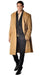 %10 Cashmere Fabric by Alberto Nardoni Bran Cashmere Blend Full Length Men's Long Men's Dress Topcoat -  Winter coat - Overcoat - Coat By Lora Piana Fabric