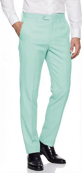 Mens Expandable Waist Business Casual Dress Pants