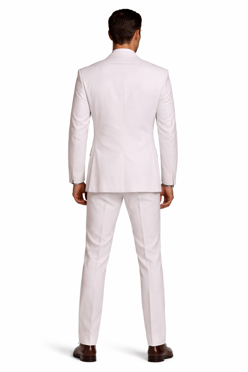 100% Irish Linen Suits - Mens Vested Three Pieces Summer Suit - Mens Linen Suit - Image 2