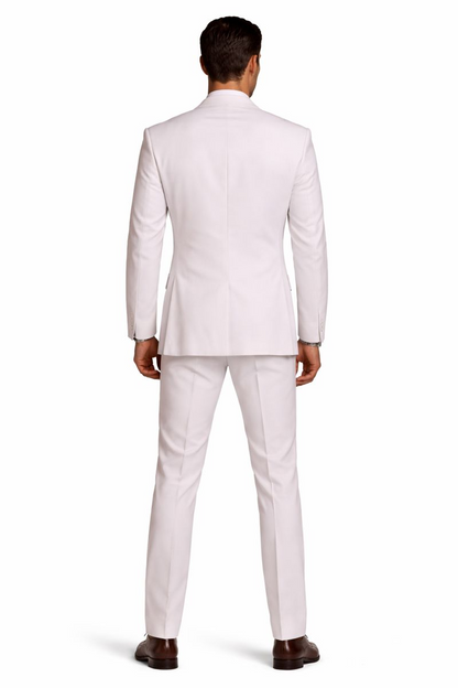 100% Irish Linen Suits - Mens Vested Three Pieces Summer Suit - Mens Linen Suit - Image 2