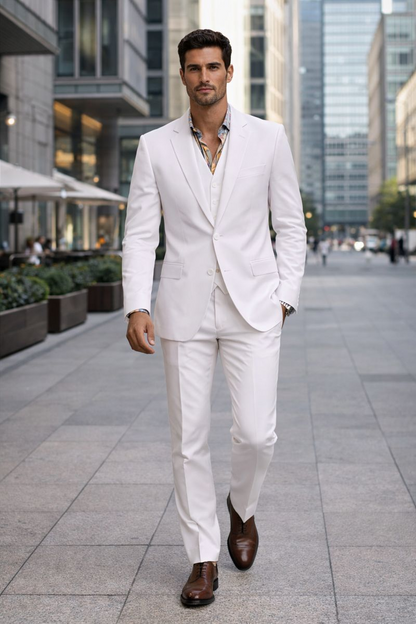100% Irish Linen Suits - Mens Vested Three Pieces Summer Suit - Mens Linen Suit - Image 6