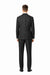 100%Poly Slim Fitted Traditional Fitc Cut 1 Button Black Best Designer One Button Black Tuxedo Suit For Men Slim Fit Black Tuxedo - Skinny Fit Tuxedo