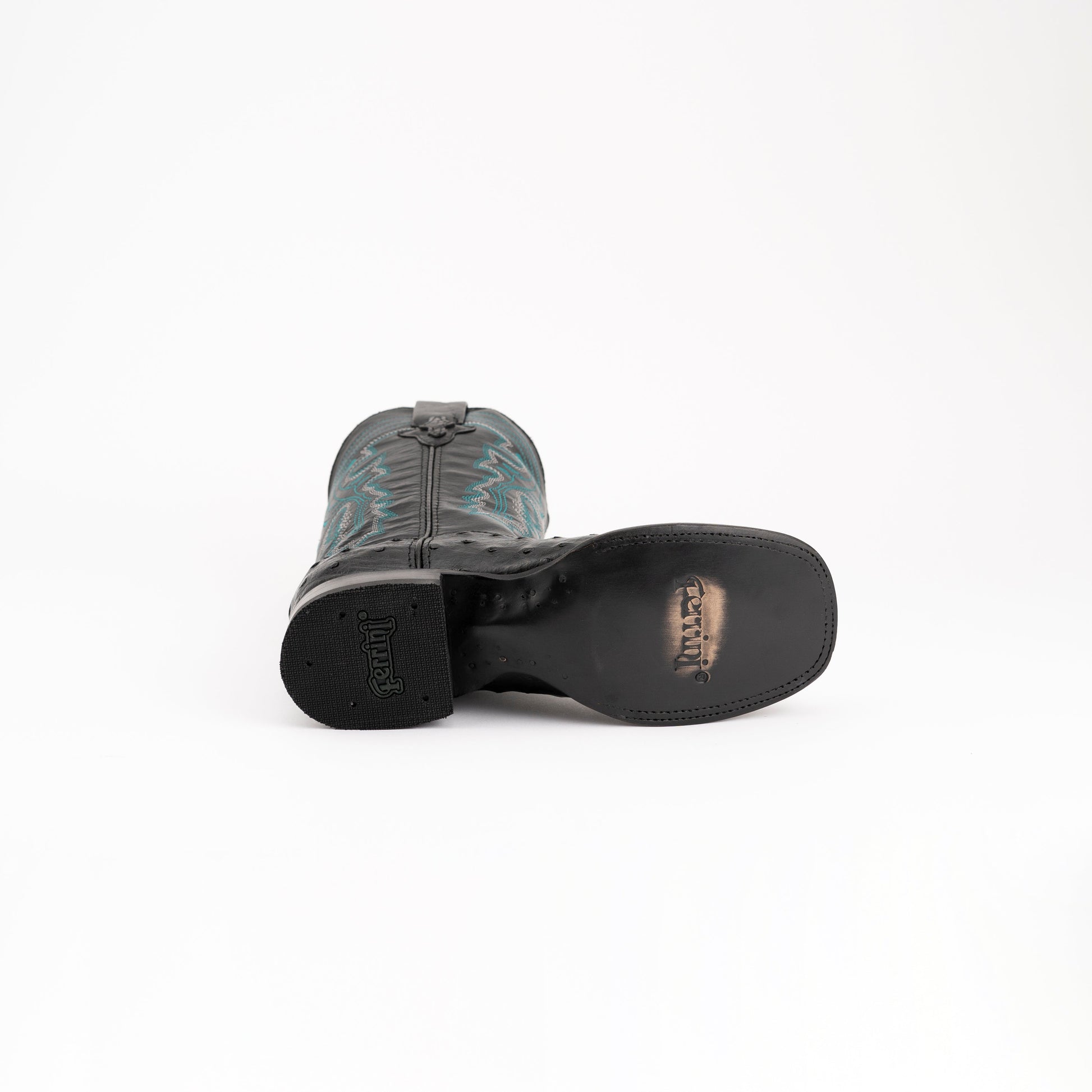 Ferrini Colt Full Quill Ostrich Dress Shoe