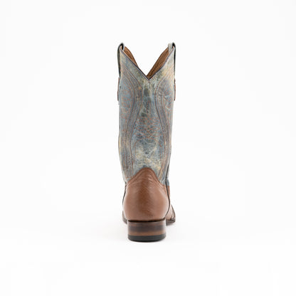 Ferrini Morgan: Smooth Ostrich Leather Loafers