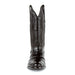Men's Ferrini ::r Toe:: Alligator Belly Dress Boot in Black