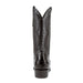 Men's Ferrini ::r Toe:: Alligator Belly Dress Boot in Black