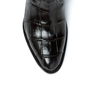 Men's Genuine Exotic Animal Skin Ferrini Hornback Crocodile Card Holder by Ferrini USA - Image 2