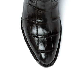 Men's Genuine Exotic Animal Skin Ferrini Hornback Crocodile Card Holder by Ferrini USA - Image 2