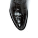Men's Ferrini ::r Toe:: Alligator Belly Dress Boot in Black