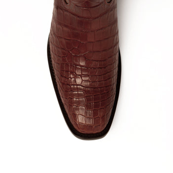 Ferrini Stallion Alligator Loafer - Luxury Men's Dress Shoe