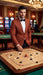 Men’s Brick Copper Rust Color  Blazer – Slim Fit Formal and Party Wear Jacket in Burnt Orange Sport Coat