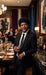 Mens Black Blazer – Jules Winnfield Inspired Pulp Fiction Style Classic Formal Blazer for Men Vintage Retro Jacket