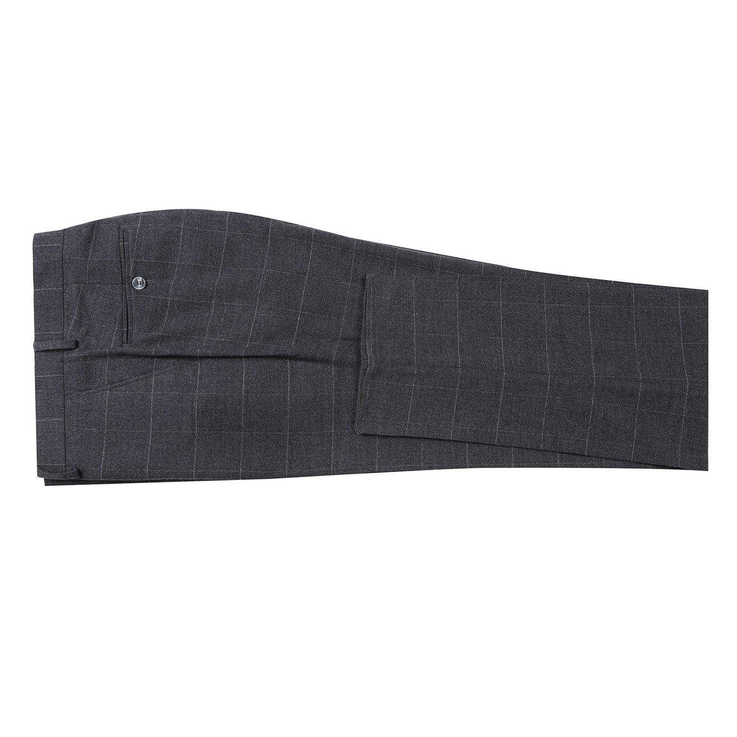 293-31 Men's Slim Fit Checked Suits - Image 8
