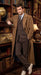 Men’s Brown Cotton Trench Coat Doctor Who 10th Doctor Inspired Long Coat – Classic Gabardina Style Overcoat, Vintage Winter Costume Jacket