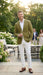 Men’s Olive Green Blazer Sport Coat – Linen Fabric Summer in pistachio sage green