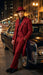 Men’s 1920s Red Zoot Suit – Long Mafia Gangster Three-Piece Vintage Outfit Zuit Pachuco Style