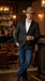 Men’s Black Paisley Western Cowboy Blazer – Classic Western Style Formal Jacket, Elegant Country Blazer Coat - saco para vaquero