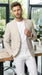 Men’s Beige Seersucker Summer Blazer, Lightweight Striped Sport Coat for Weddings, Parties, Beach Events in Tan Color