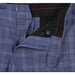 Renoi Designer Suit 293-24 Men's Slim Fit Checked Suits
