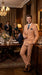 Men’s Peach Double Breasted Suit – Wedding & Prom Formal Suit Set, Classic Blazer and Pants Slim Fitted