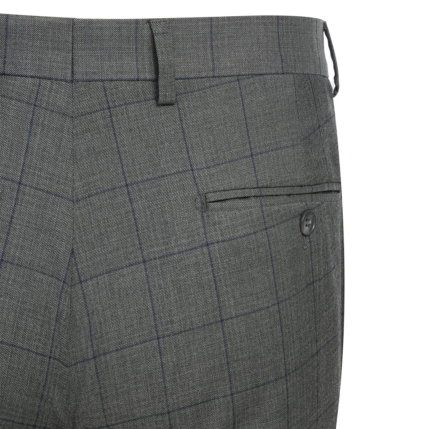 293-44 Men's Double-Breasted New Slim Fit Suits - Image 10