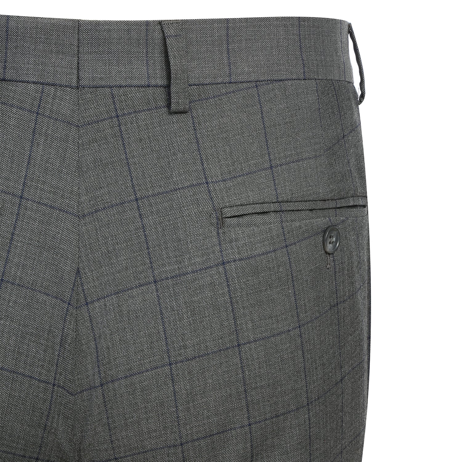 293-44 Men's Double-Breasted New Slim Fit Suits - Image 10