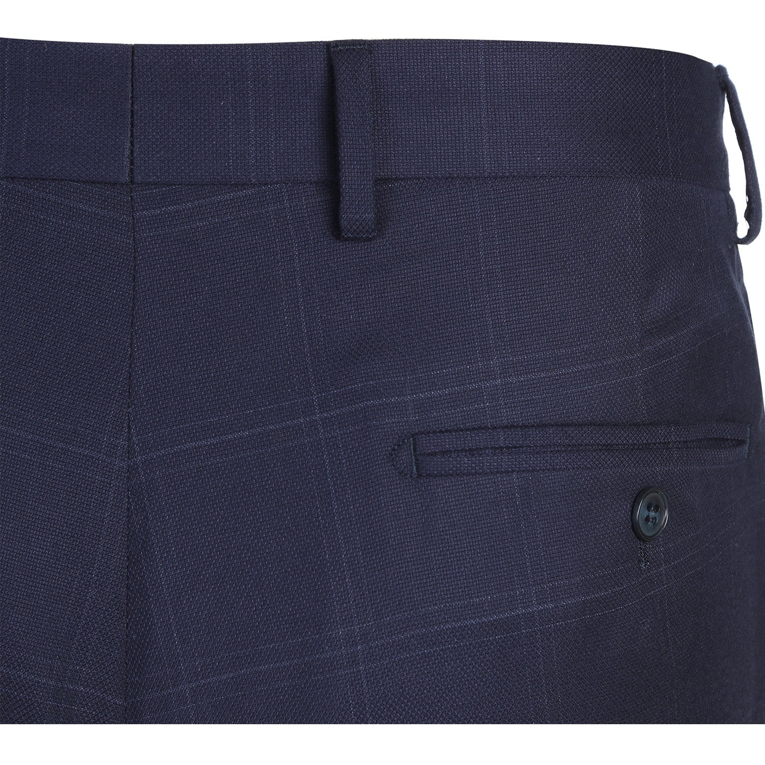 293-29 Men's Slim Fit Checked Suits - Image 10