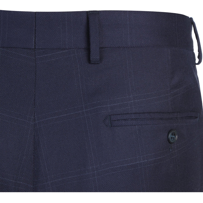 293-29 Men's Slim Fit Checked Suits - Image 10