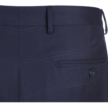 293-29 Men's Slim Fit Checked Suits - Image 10