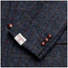 Walker and Hawkes Harris Tweed Blakemore Blazer for Men - Hand-Woven Wool Tweed Jacket with Polyester Lining, Regular Fit