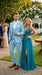 Men’s Turquoise Light blue Suit, Vested Formal Dress Suit for Weddings, Prom, Summer Parties, and Special Occasions in Aqua Blue Color By Rossiman