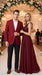 Men’s Burgundy Wine Maroon Dress Casual Blazer with Notch Lapel, Designer Fashion Sportscoat