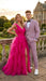 Men’s Dusty Rose Pink Pinstripe Three Piece Suit with Vest | Wedding and Party Formal Wear Prom or Church Suit