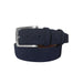 CBelt -1547  Design Suede Belt - Navy Suede