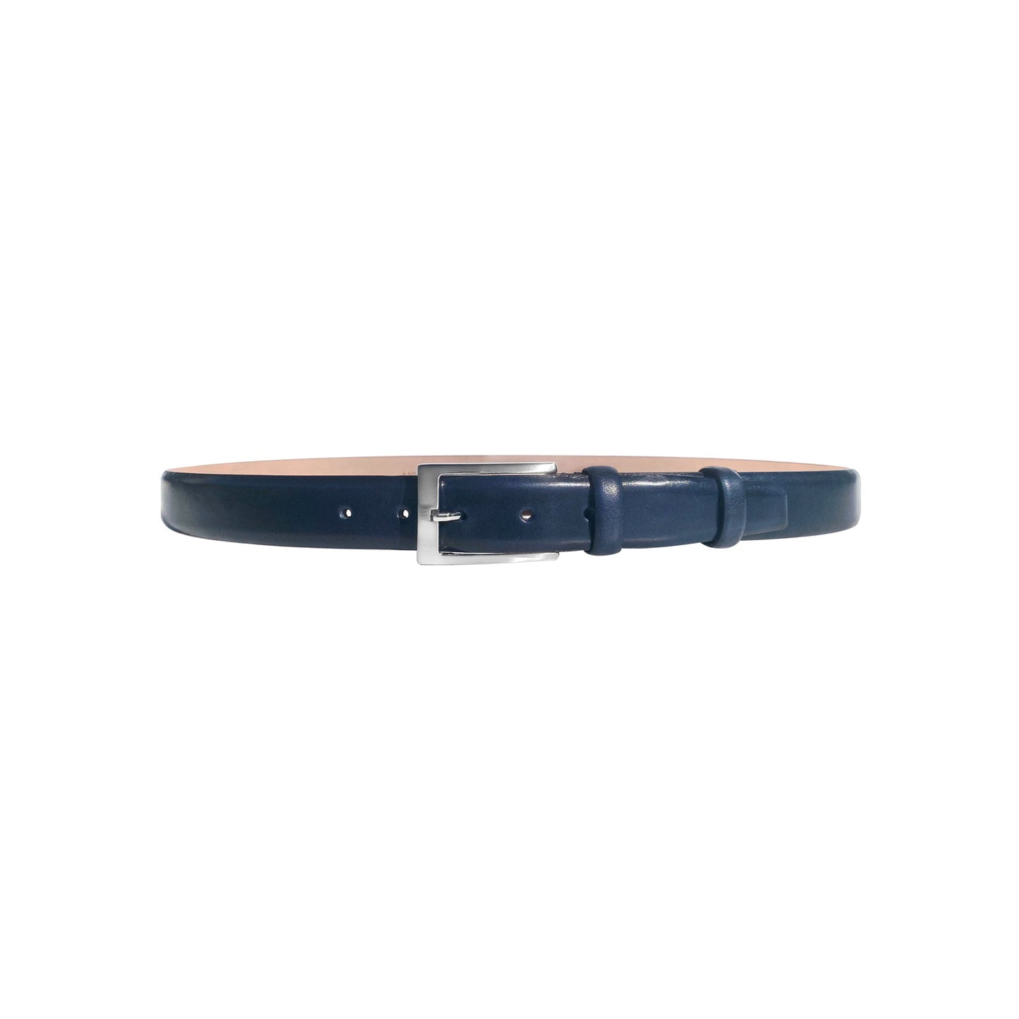 CBelt -1547 Plain Leather Belt - Navy - Image 2