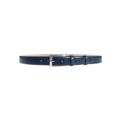 CBelt -1547 Plain Leather Belt - Navy - Image 2