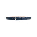 CBelt -1547 Plain Leather Belt - Navy