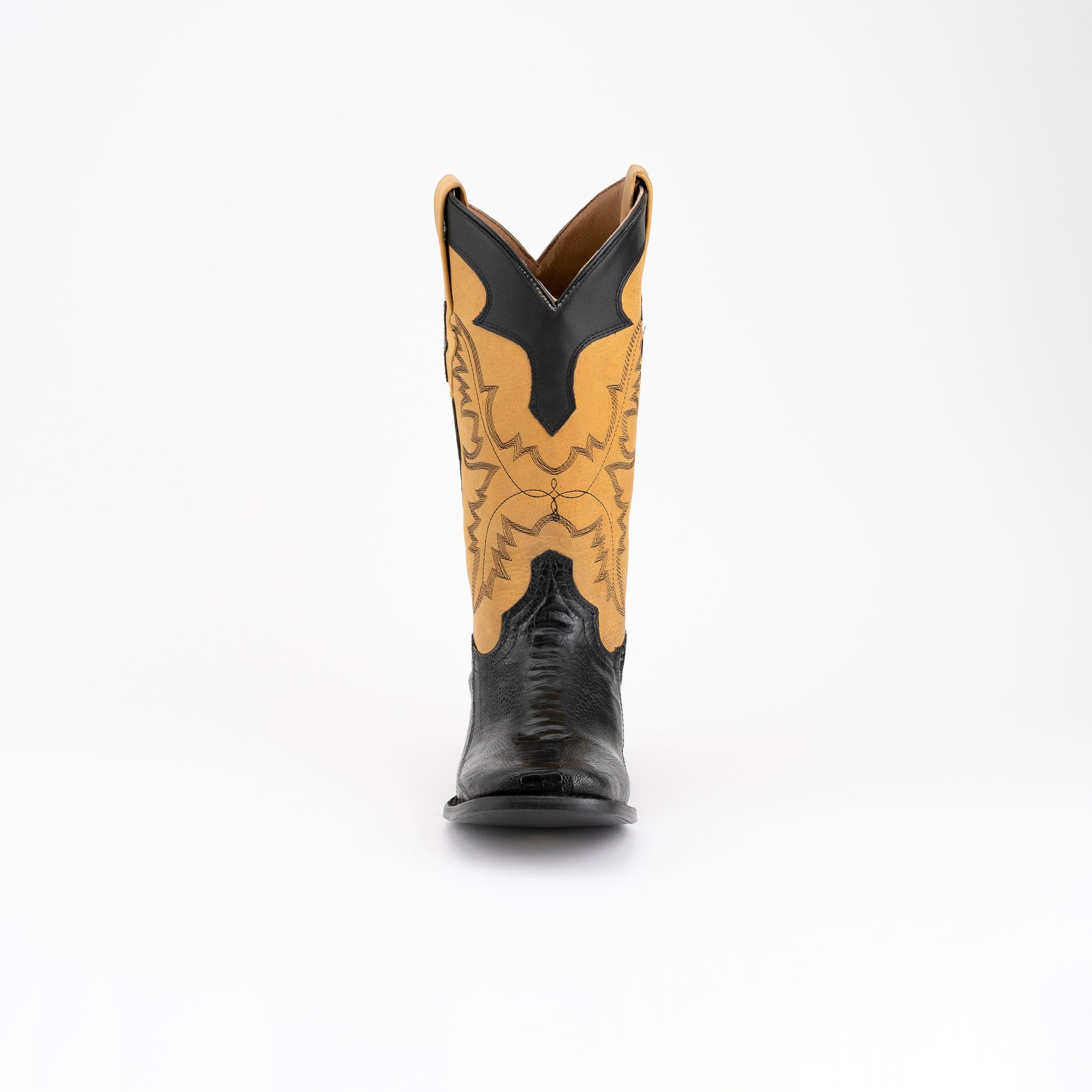 Ferrini Nash Ostrich Leg Shoe - Luxury Exotic Leather