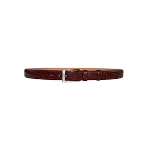 CBelt -3470 Croco Leather Belt - Tabbaco - Image 2