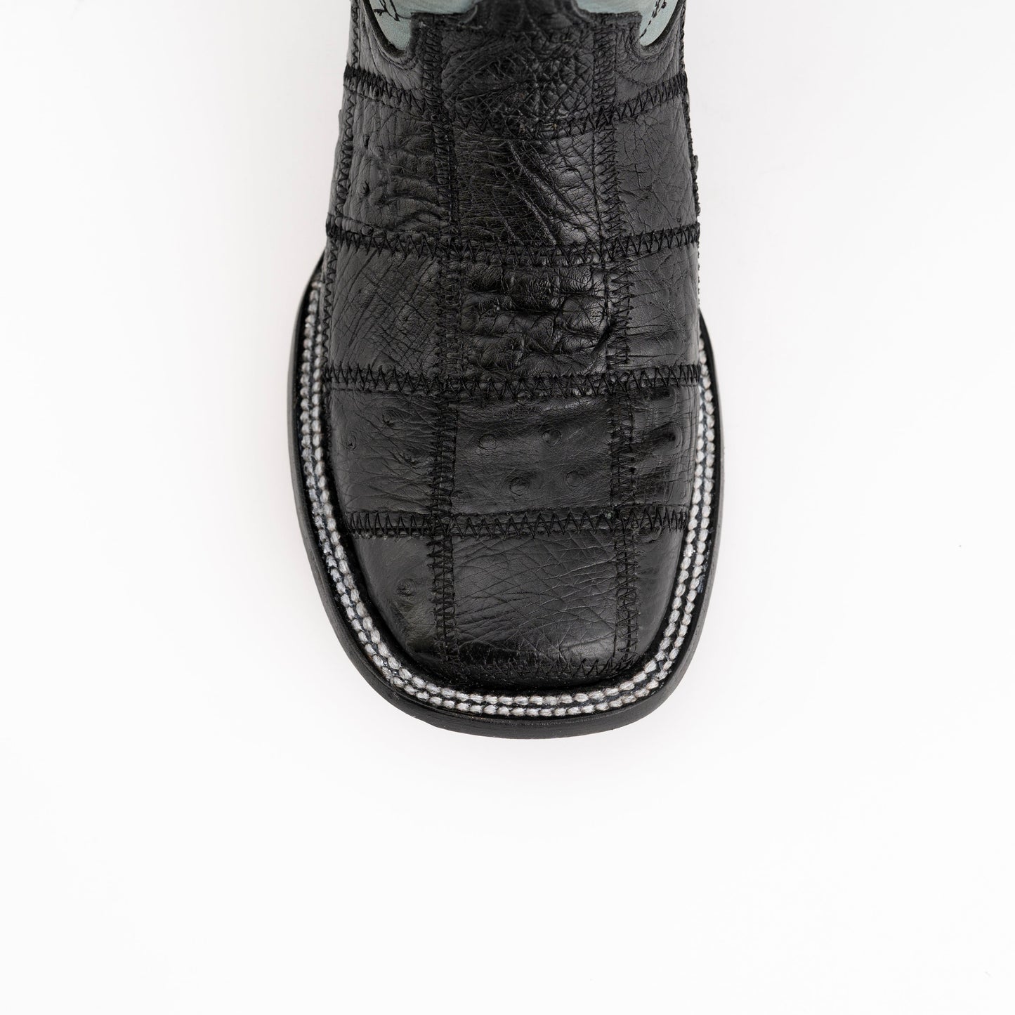 Ferrini Pinto Patch Ostrich Luxury Dress Shoe