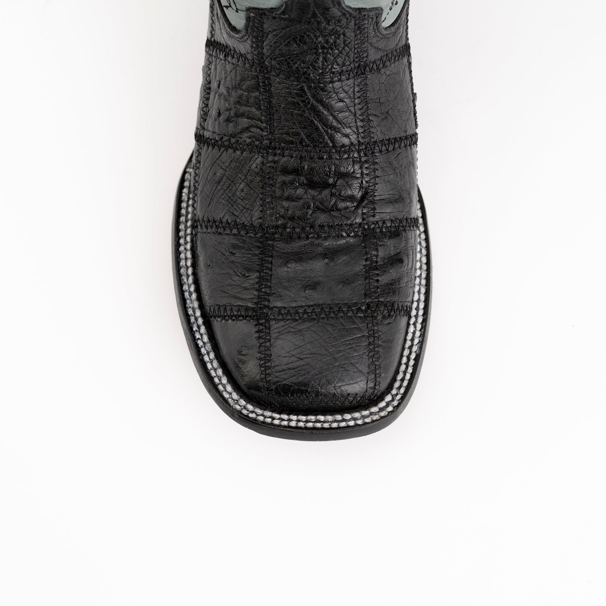 Ferrini Pinto Patch Ostrich Luxury Dress Shoe