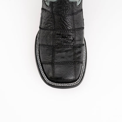 Ferrini Pinto Patch Ostrich Luxury Dress Shoe
