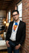 Mens Black Blazer – Clark Kent Inspired Smart Casual Office Blazer for Men Classic Everyday Formal Jacket