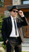 Mens Black Blazer – Vincent Vega Inspired Pulp Fiction Style Classic Formal Blazer for Men Retro Vintage Jacket
