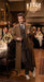 Men’s Brown Cotton Trench Coat Doctor Who 10th Doctor Inspired Long Coat – Classic Gabardina Style Overcoat, Vintage Winter Costume Jacket