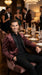 Mens Rust Copper Brick color Floral Jacquard Pasiley Blazer – Pattern Dinner Jacket with Black Shawl Lapel for Formal dinners and Wedding