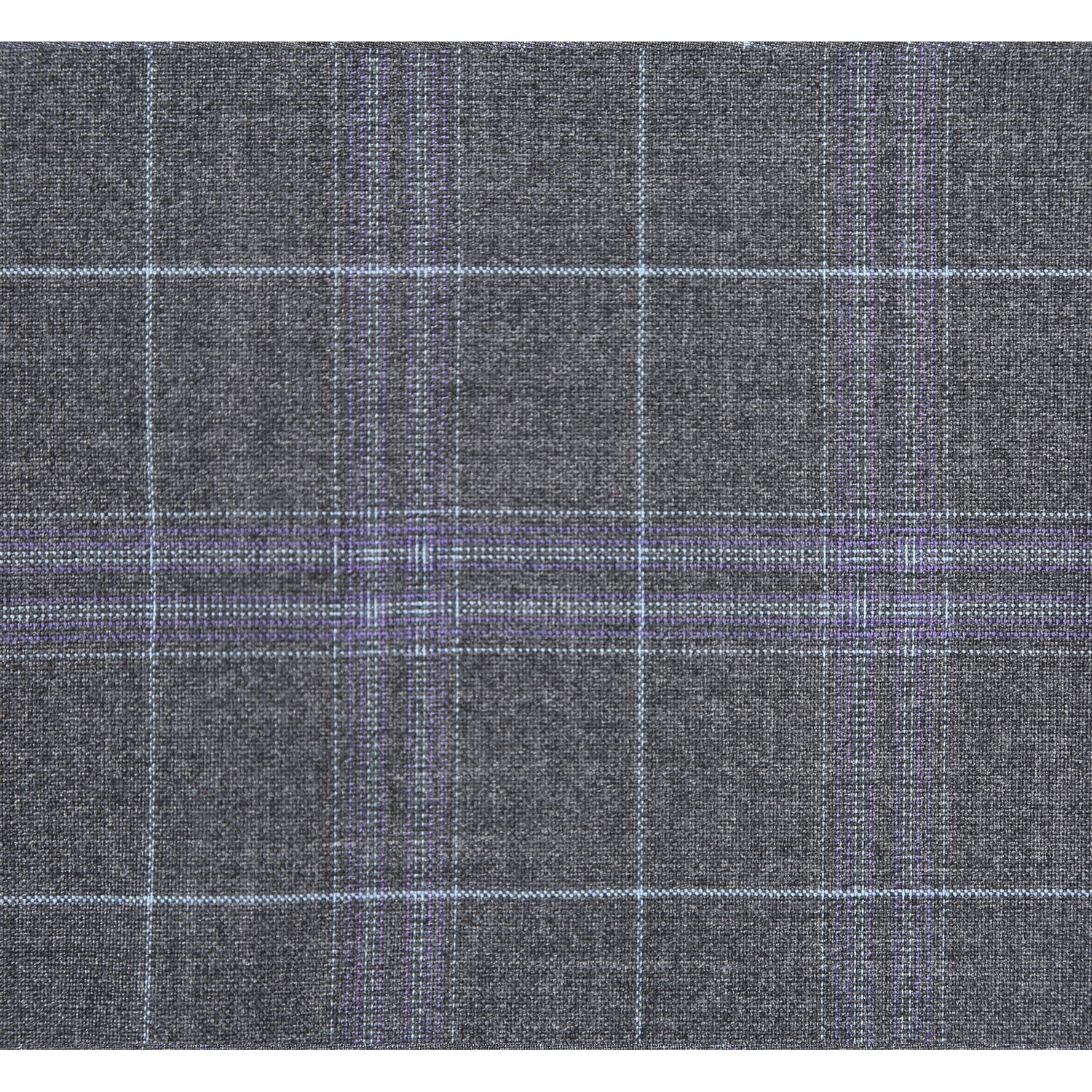 293-25 Men's Classic Fit Checked Suits - Image 11