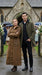 Mens Olive Brown Trench Coat Raincoat – Classic Water Resistant Long Coat with Zip and Button Closure for Business, Travel and Everyday Outerwear