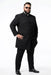 Men’s Black Coat Matrix Keanu Reeves Inspired Long Coat – Classic Mandarin Collar Formal Overcoat, Stylish Winter Trench Coat, Neo Style Jacket