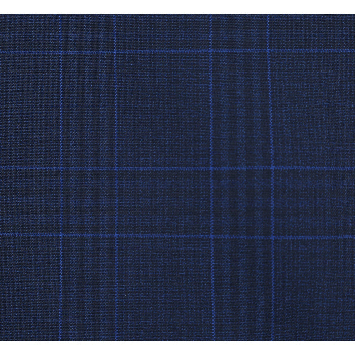293-26 Men's Classic Fit Checked Suits - Image 11